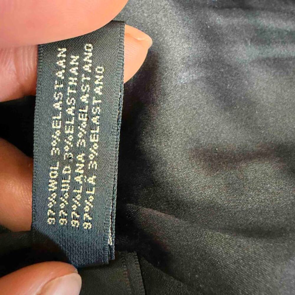 Ralph Lauren Tuxedo Blazer in Black Wool - Picture 8 of 10